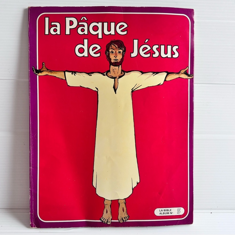 La Pâque de Jésus Bible Album No 5 Novalis Vintage